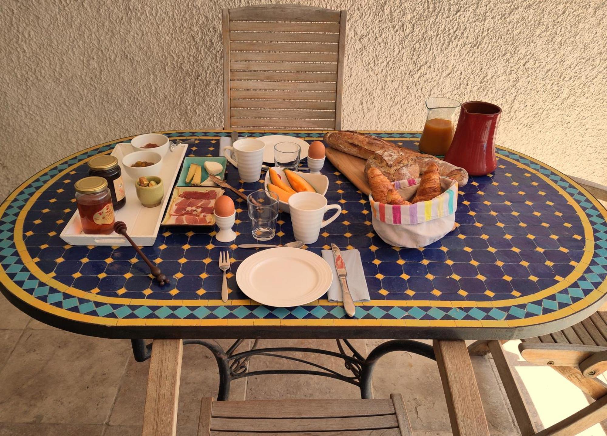 Bed and Breakfast La Fille Du Berger Puissalicon Esterno foto